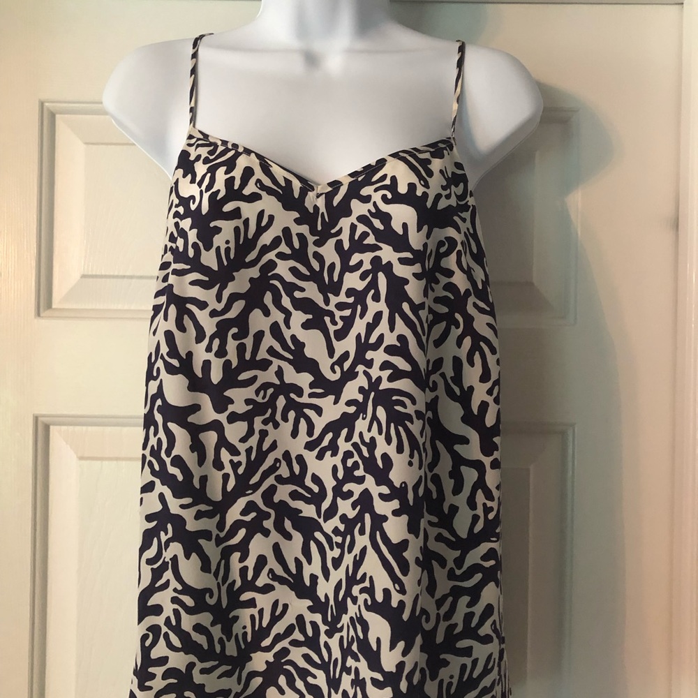 Lilly Pulitzer Silk Racerback Tank